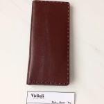 Hakiki deri el dikimi şık ve zarif deri cüzdan