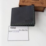 Hakiki deri el dikimi şık ve zarif deri kartlık 46